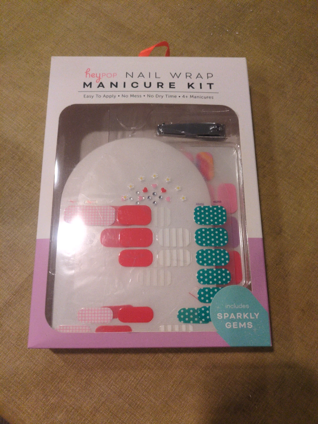 heypop Nail Wrap Manicure Kit