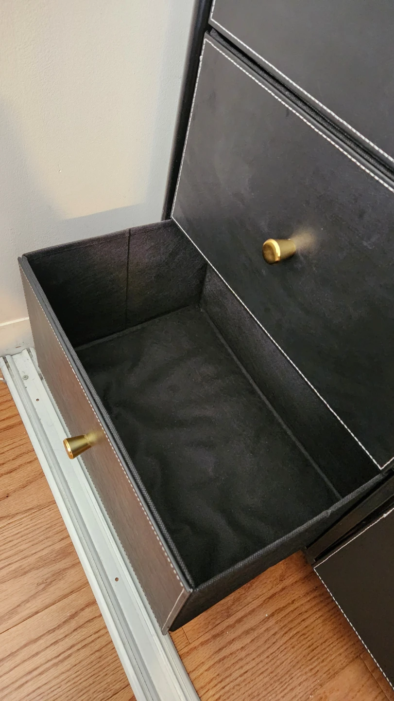 2 Black 6-Drawer Dressers - photo 2
