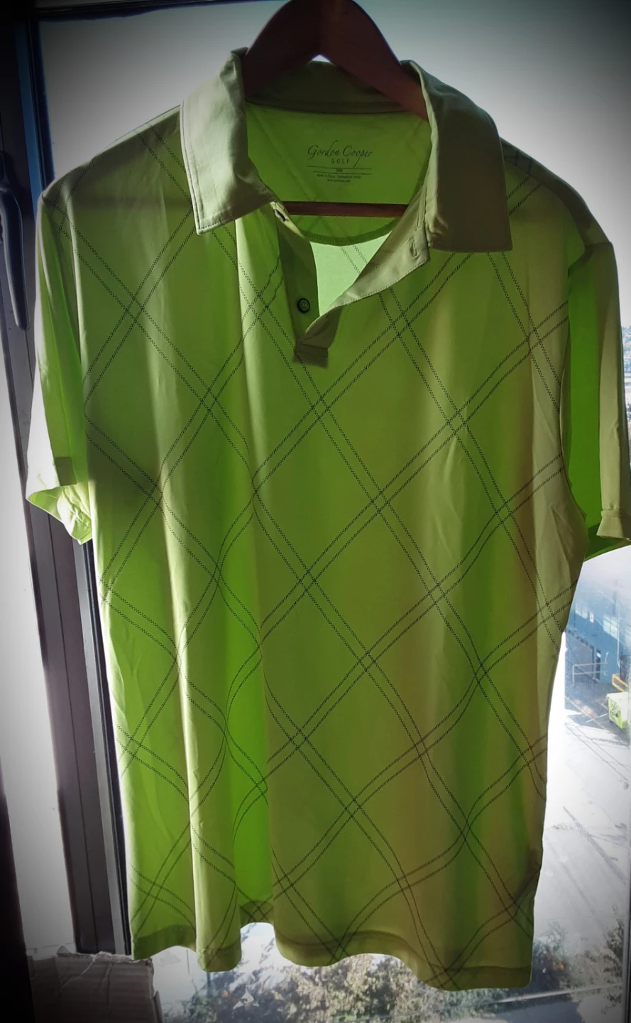 Gordon Cooper Golf Polo Shirt Green