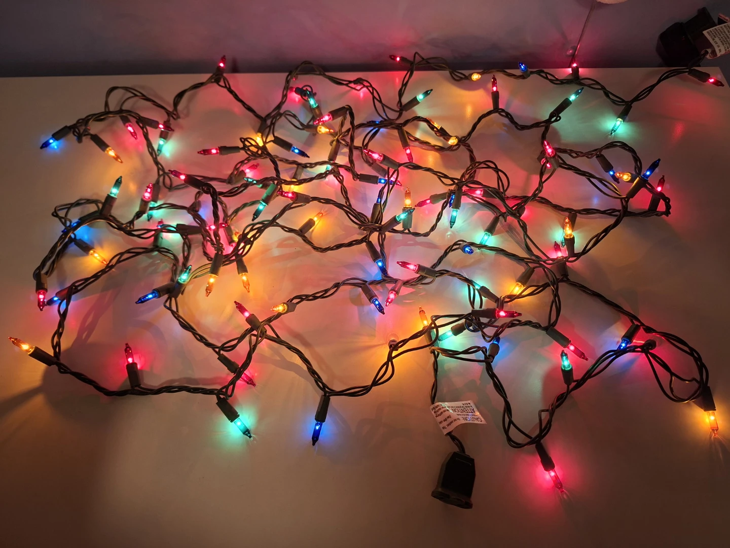 Multicoloured Decorative Indoor String Lights (100 bulbs)