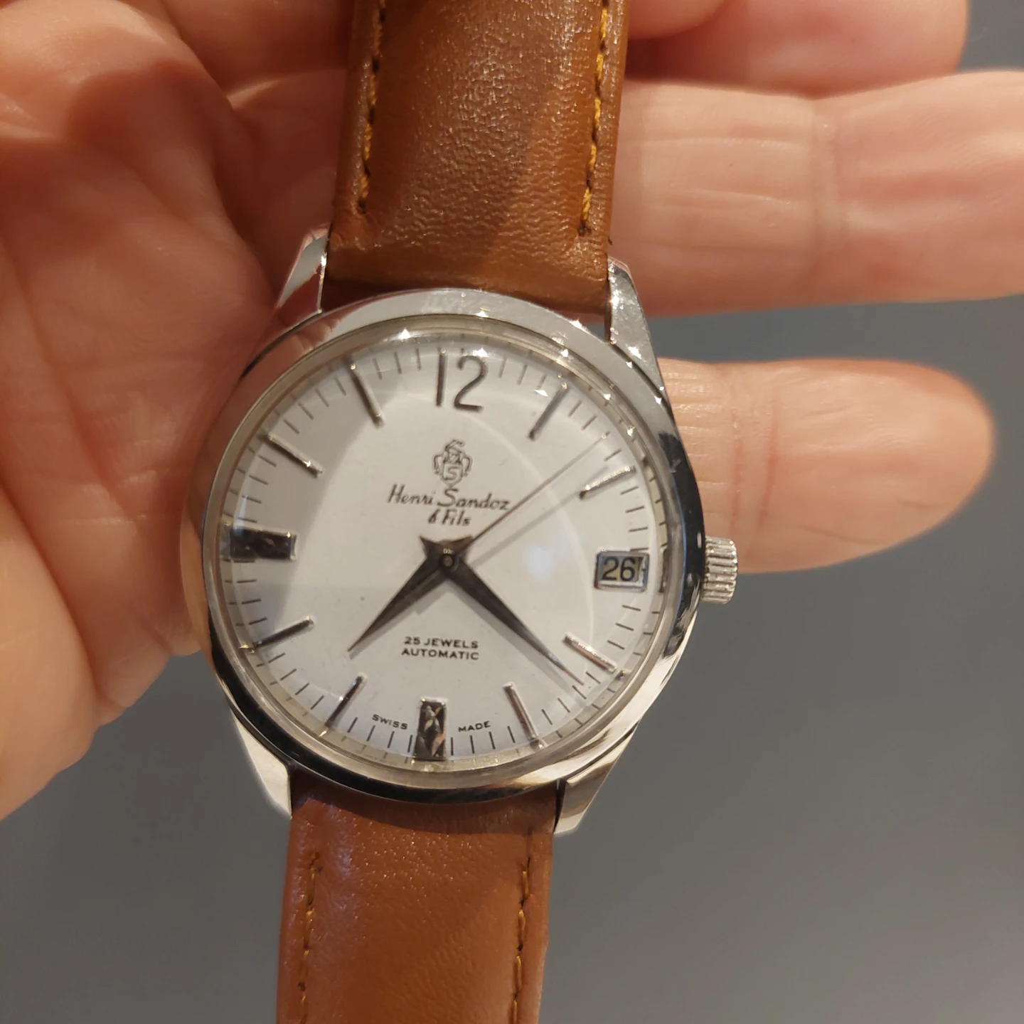 1970s Sandoz automatic watch