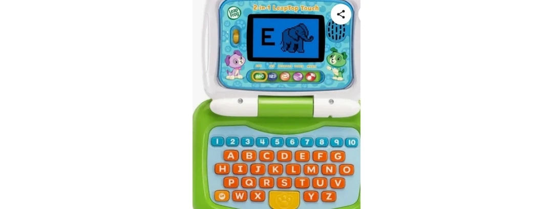 LeapFrog 2-in-1 LeapTop Touch Learning Toy