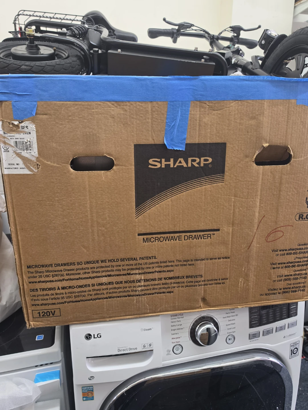 New Sharp 24 inch Built-In Microwave Drawer - photo 2
