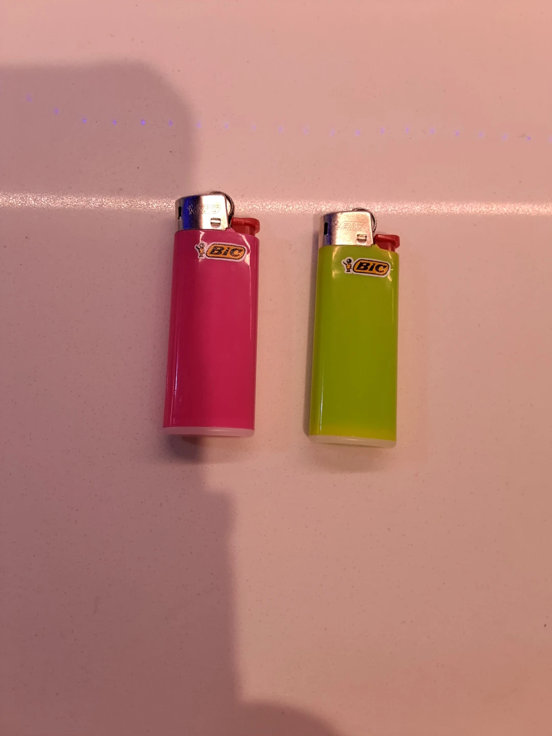 Two BIC Lighters