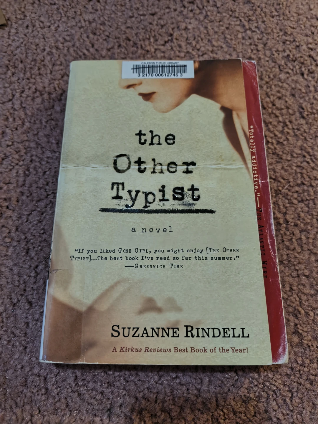 The Other Typist by Suzanne Rindell 🏈