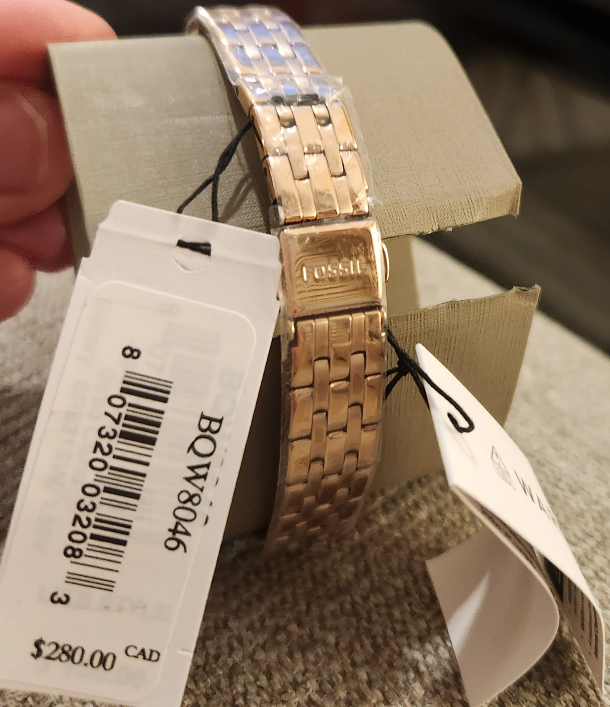 Fossil Rose Gold-Tone Watch BQW8046 - photo 2