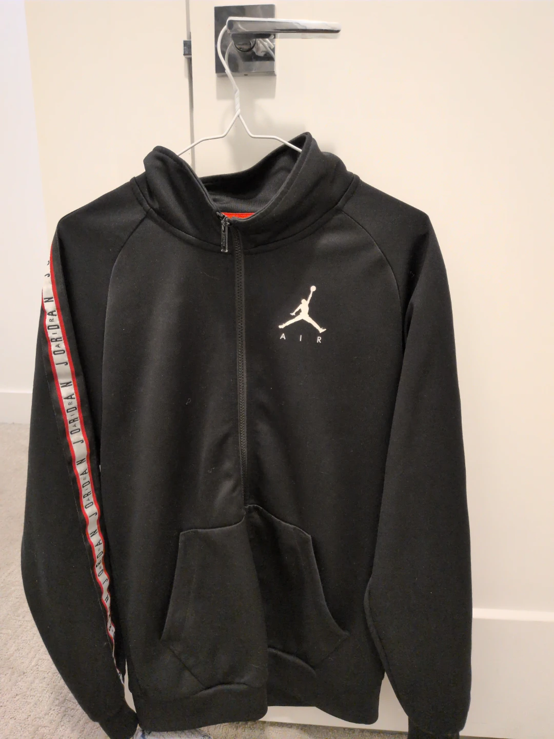 Jordan Black Zip-Up Jacket