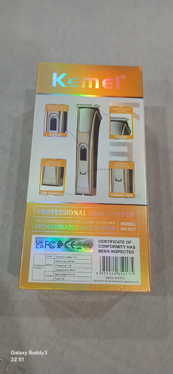 Kemei KM-5017 Professional Hair Clipper - photo 2