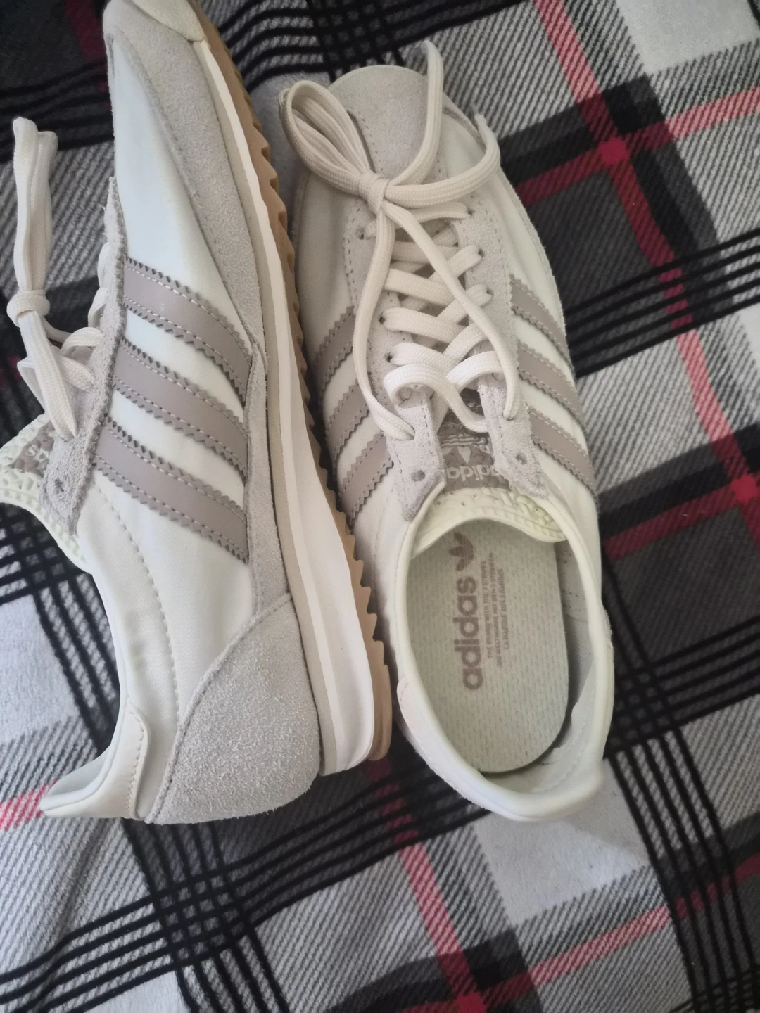 Adidas sneakers white and beige - photo 2
