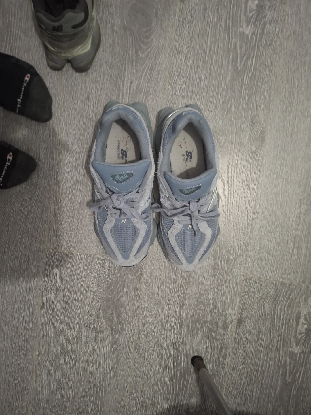 New Balance 9060 Blue Grey Sneakers - photo 2