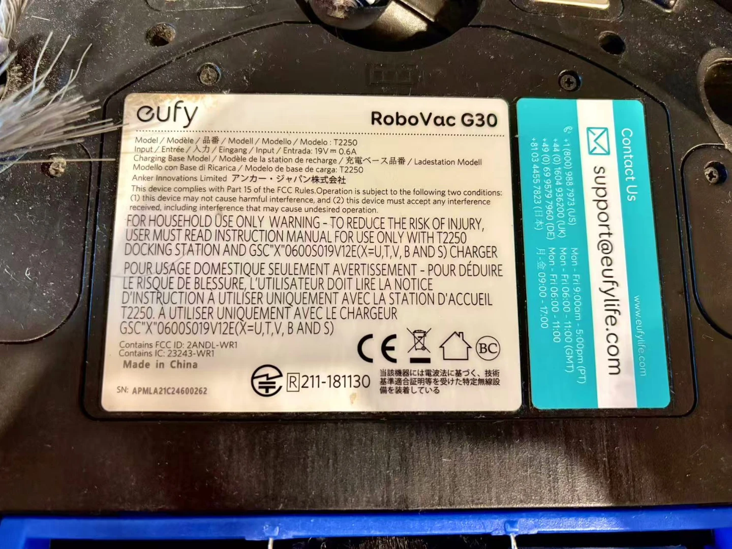 Eufy RoboVac G30 - photo 2