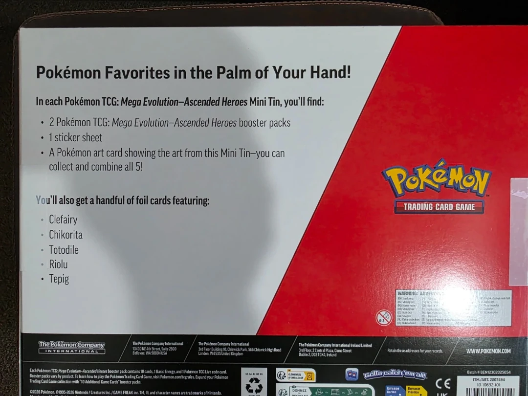 Pokemon TCG Mega Evolution-Ascended Heroes 5-Pack - photo 2