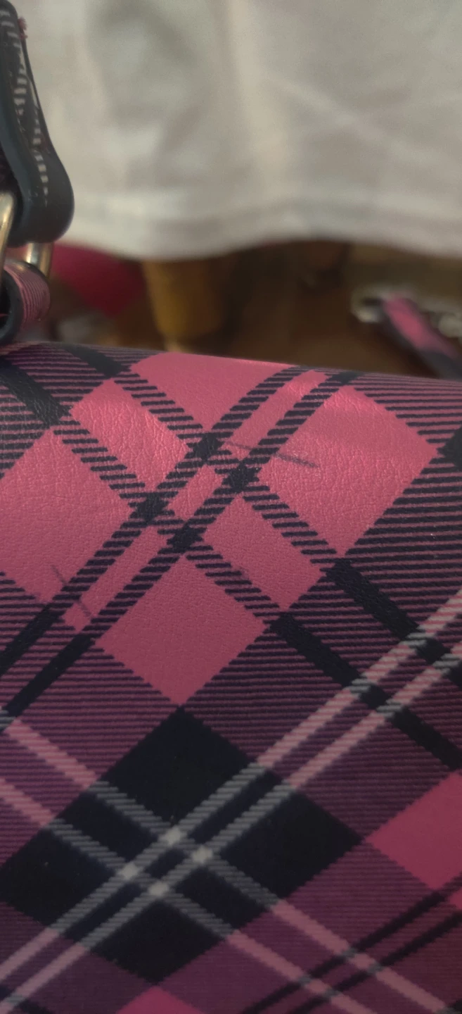 Madden NYC Pink Plaid Crossbody Bag - photo 4