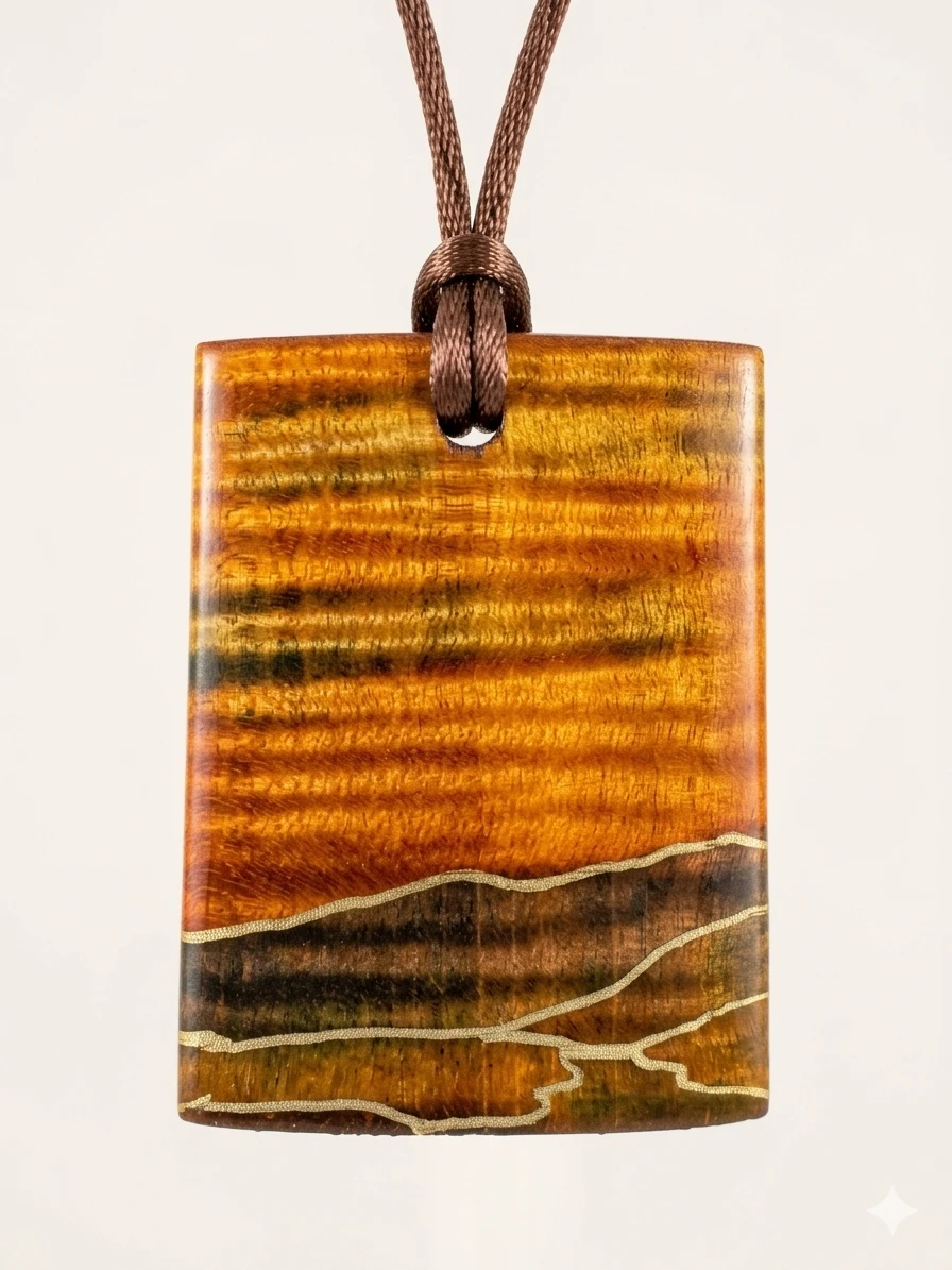 Custom Artisan Landscape Pendant - photo 2