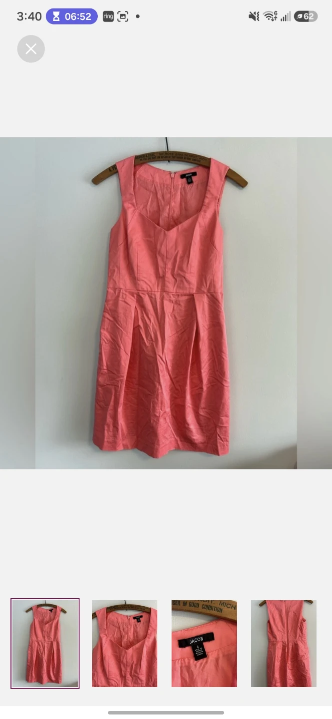 Jacob 2 pink dress