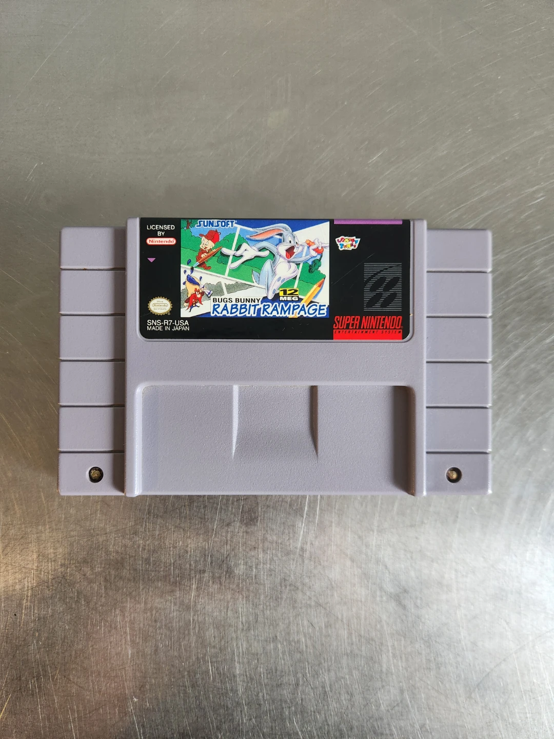 Bugs Bunny Rabbit Rampage - Super Nintendo (SNES)