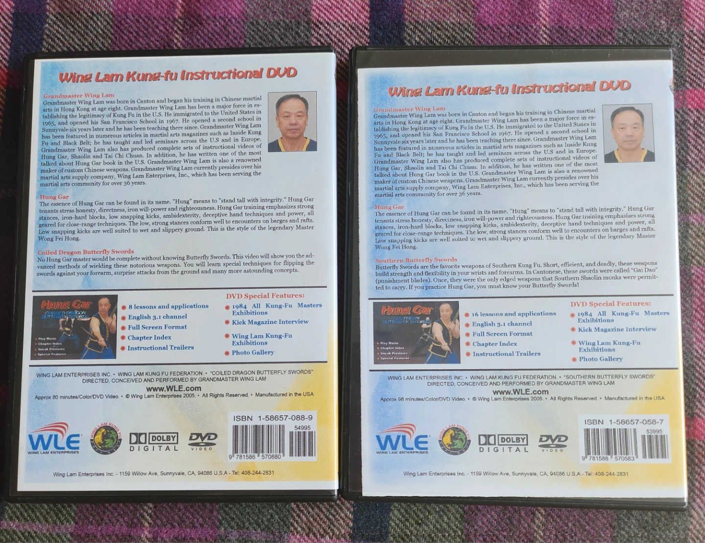 Wing Lam Kung-Fu Instructional DVD Set - photo 3