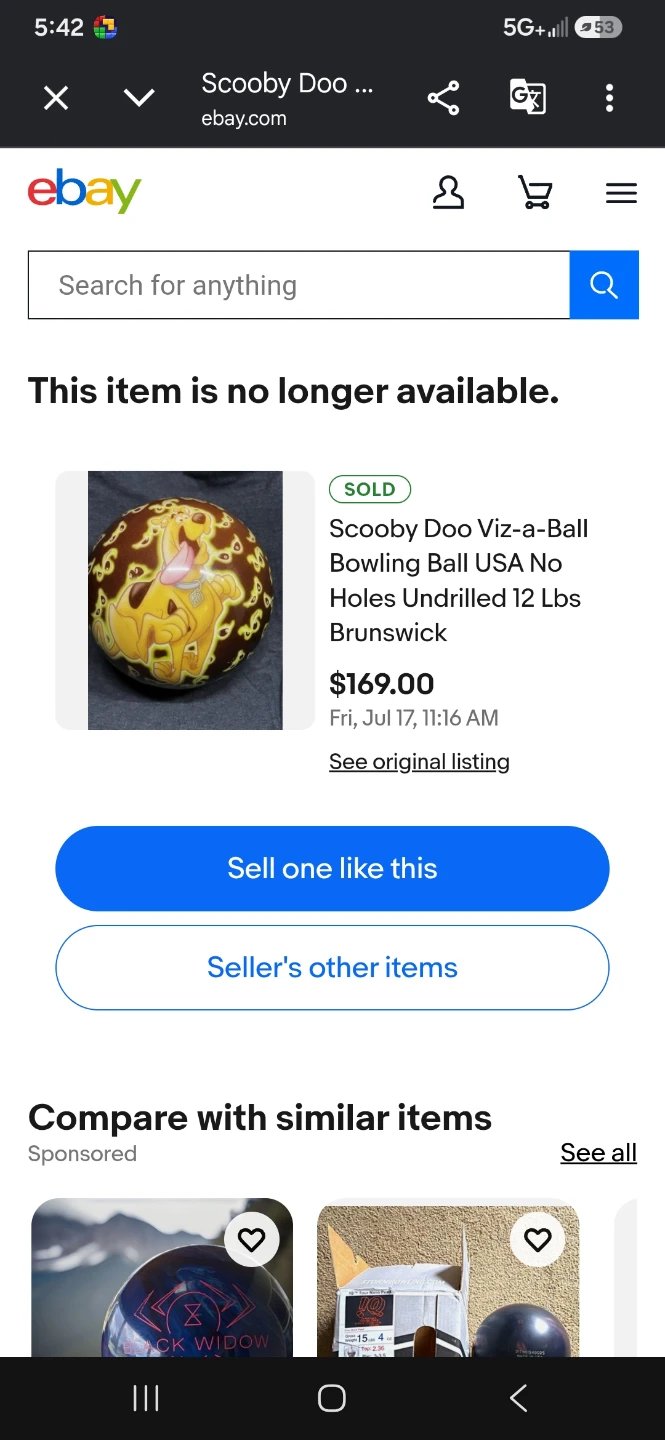 Scooby-Doo Bowling Ball - photo 2