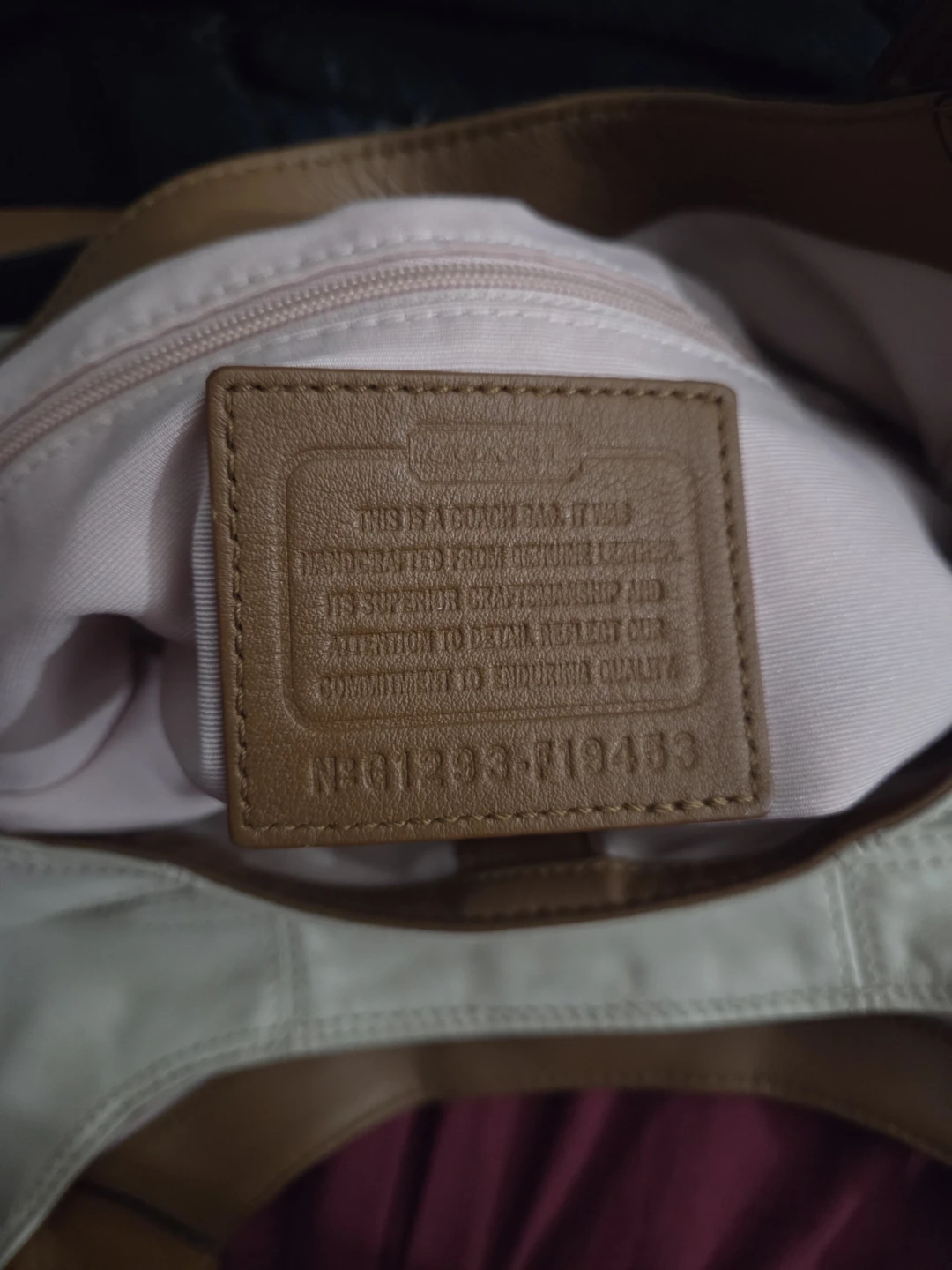 Vintage Y2K Coach Soho Lynn Leather - photo 2