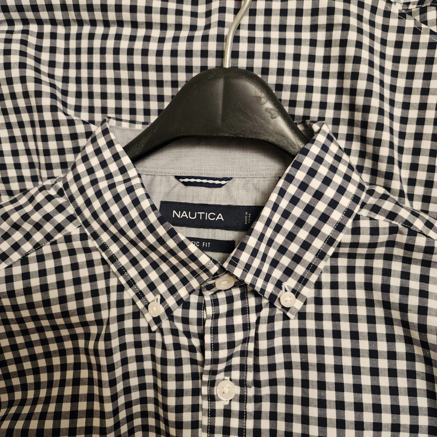 Two Nautica Classic Fit Gingham Shirts - photo 3