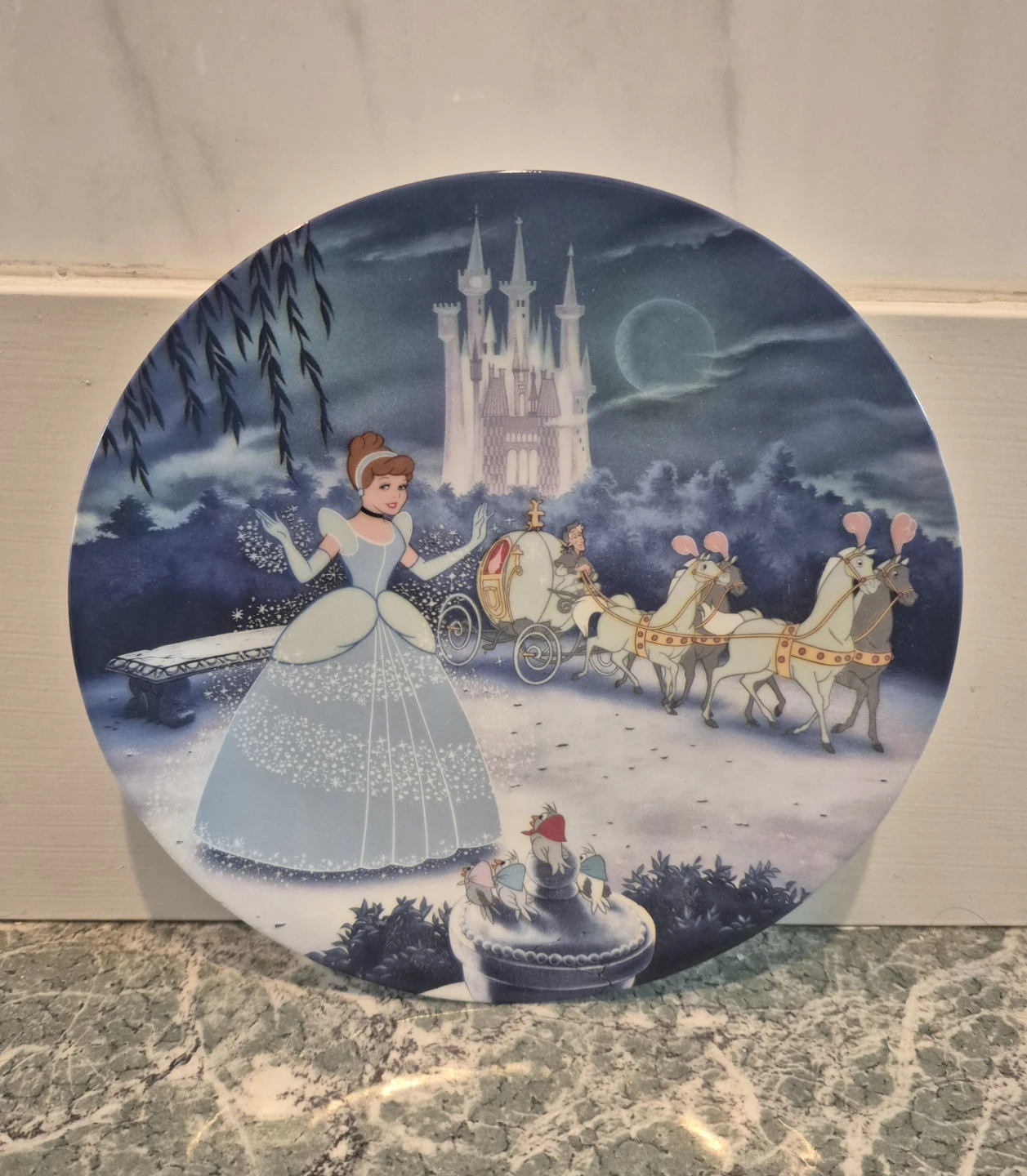 "Cinderella" Disney Treasured Moments Collector's Plate