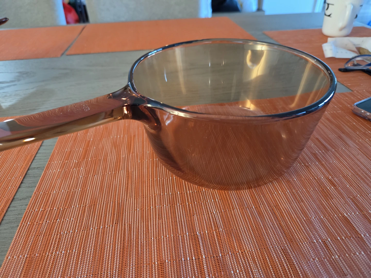 Visions by Corning Amber Glass Cookware Set - 3 Pots and 1 Lid - photo 4