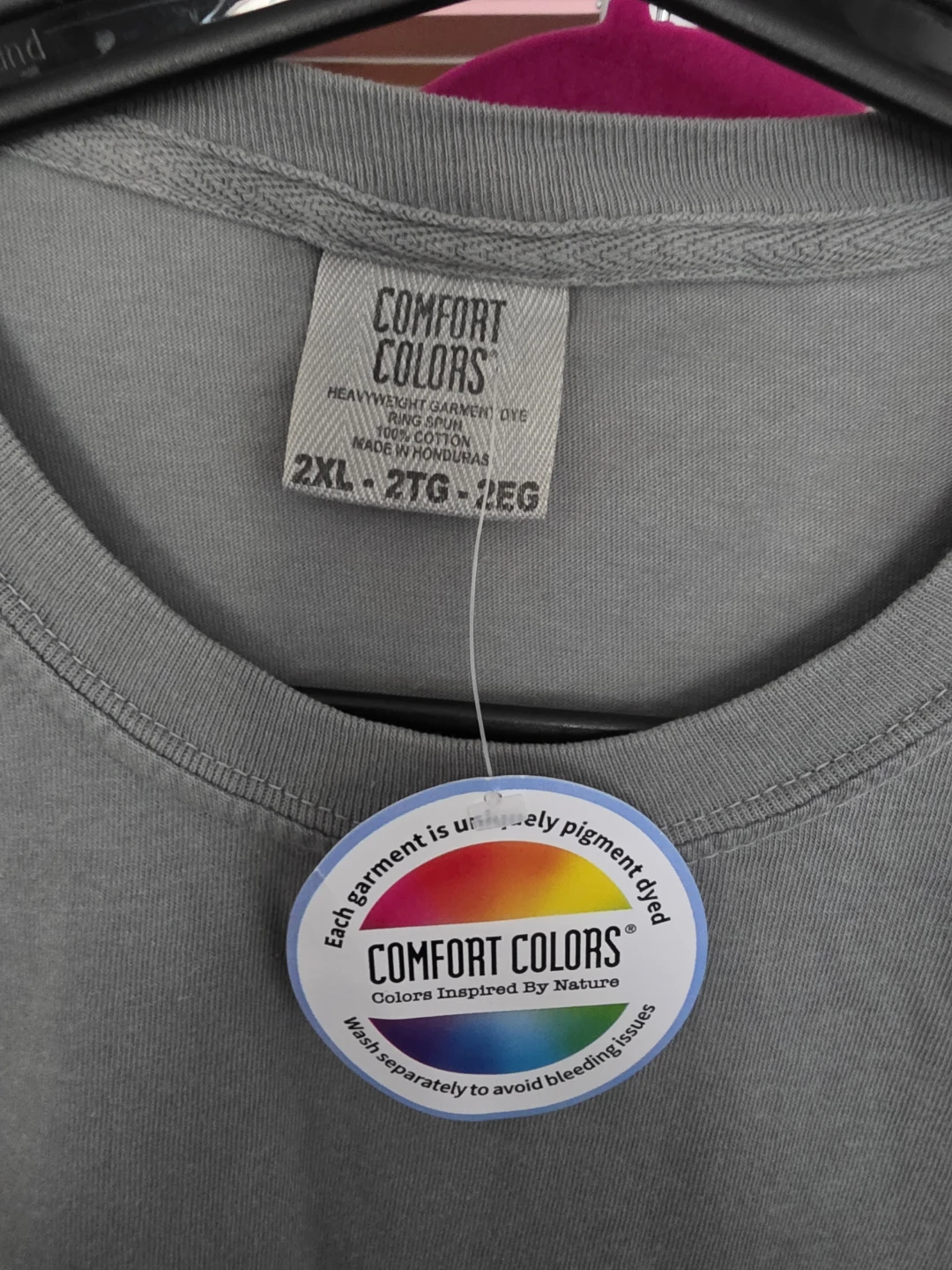 Comfort Colors Gray T-Shirt 2XL 🏈 - photo 2