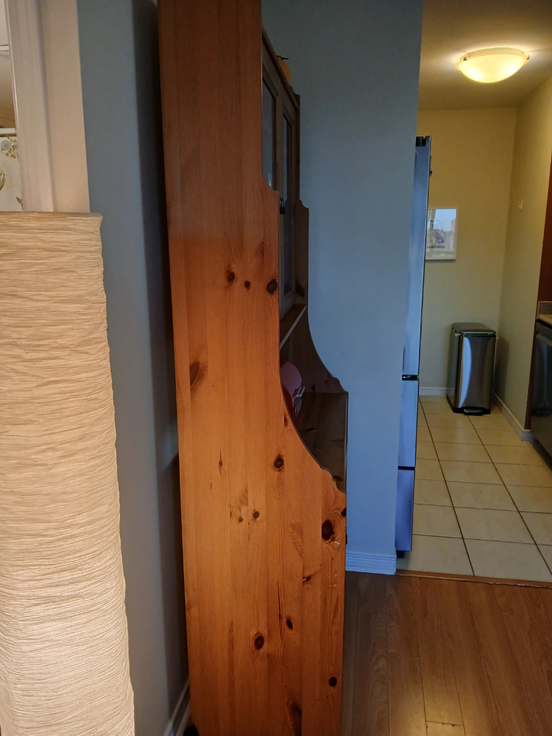 Solid Pine Hutch and Buffet Cabinet - photo 2