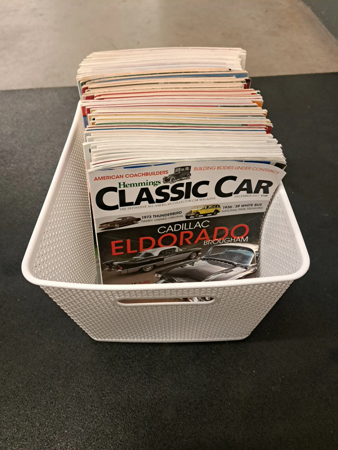 64 Assorted Vintage Automobile Enthusiast Magazines