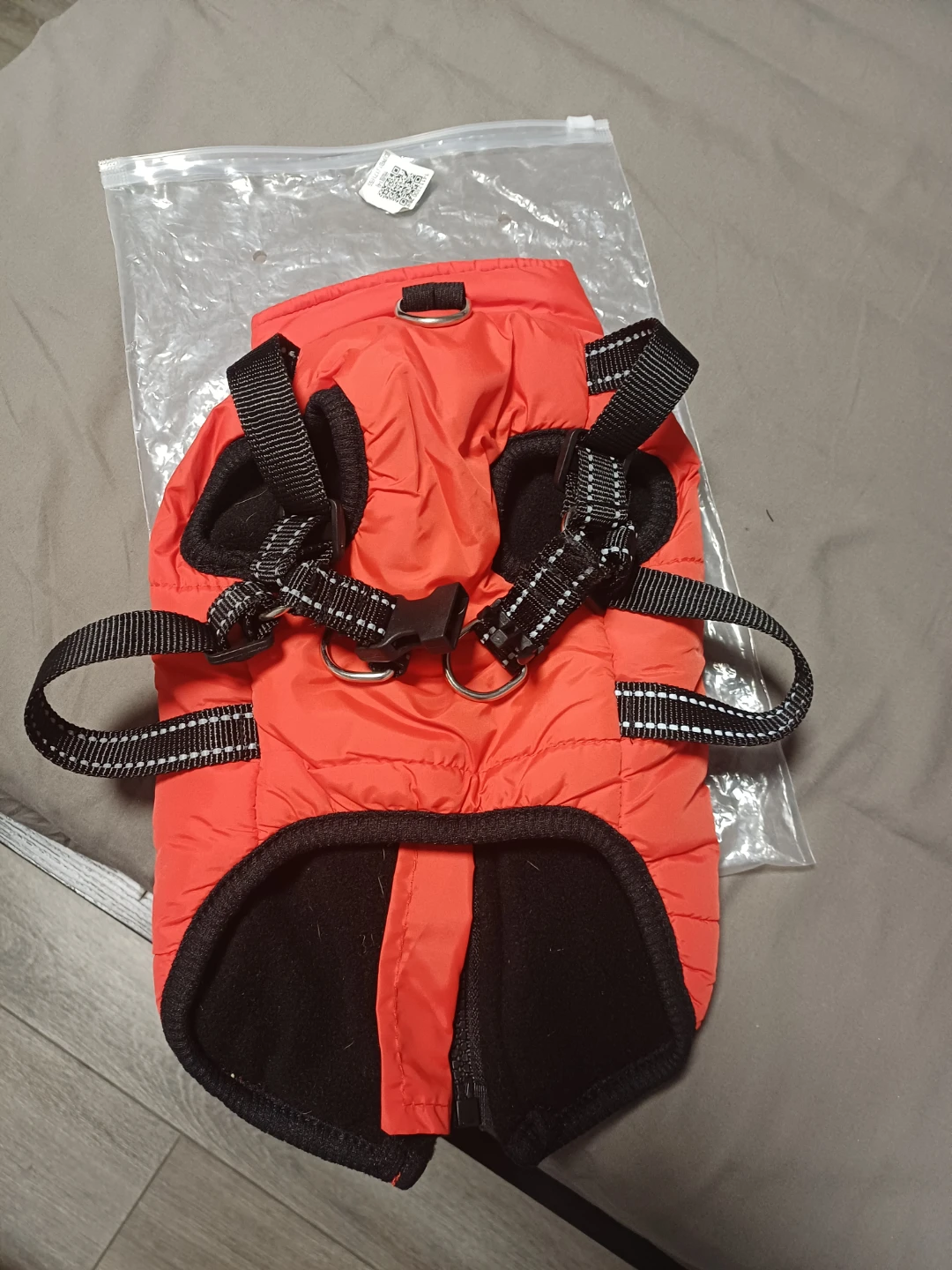 Hezzluv Orange Padded Pet Vest Harness - photo 3