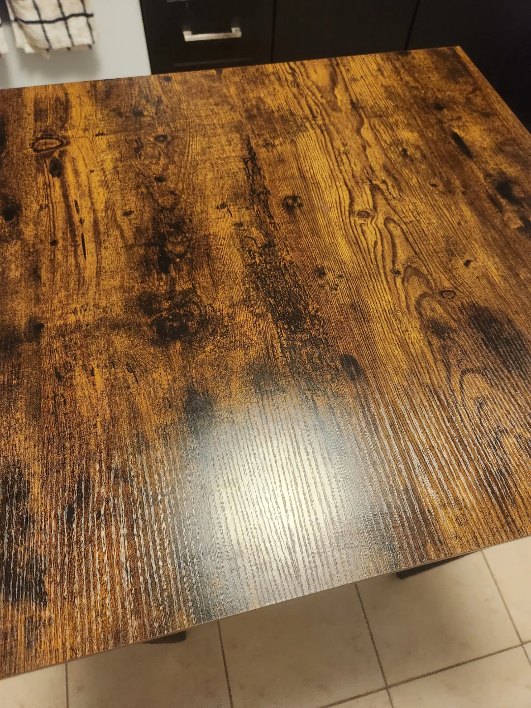 Industrial Style Bar Table and Stools Set - photo 4
