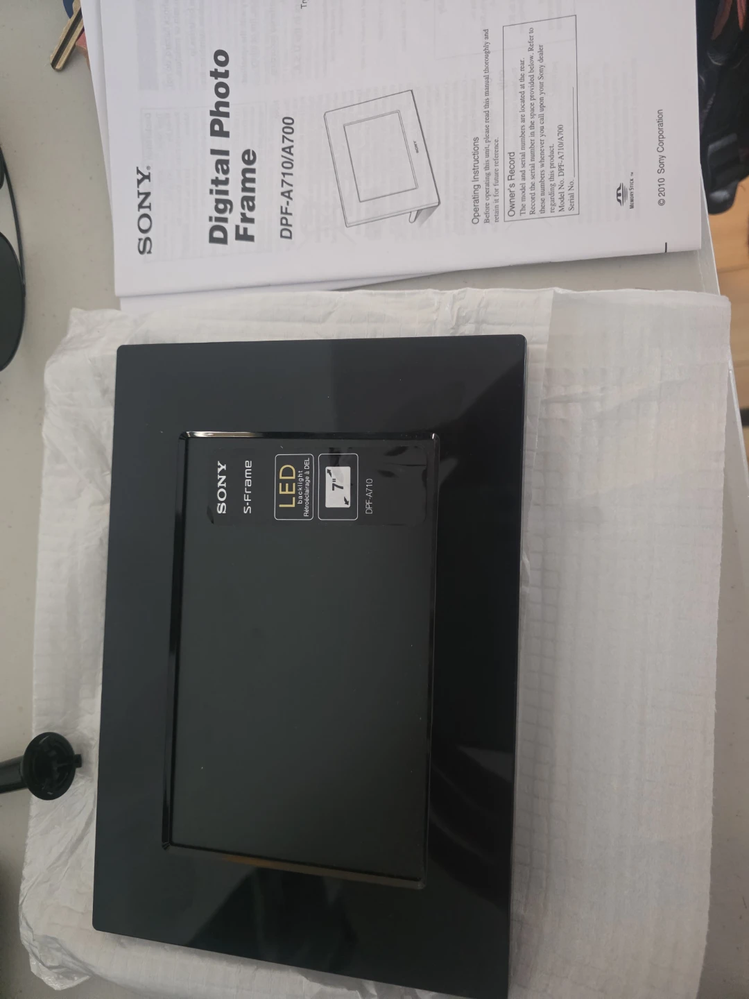 Sony S-Frame 7-inch Digital Photo Frame DPF-D710 - photo 3