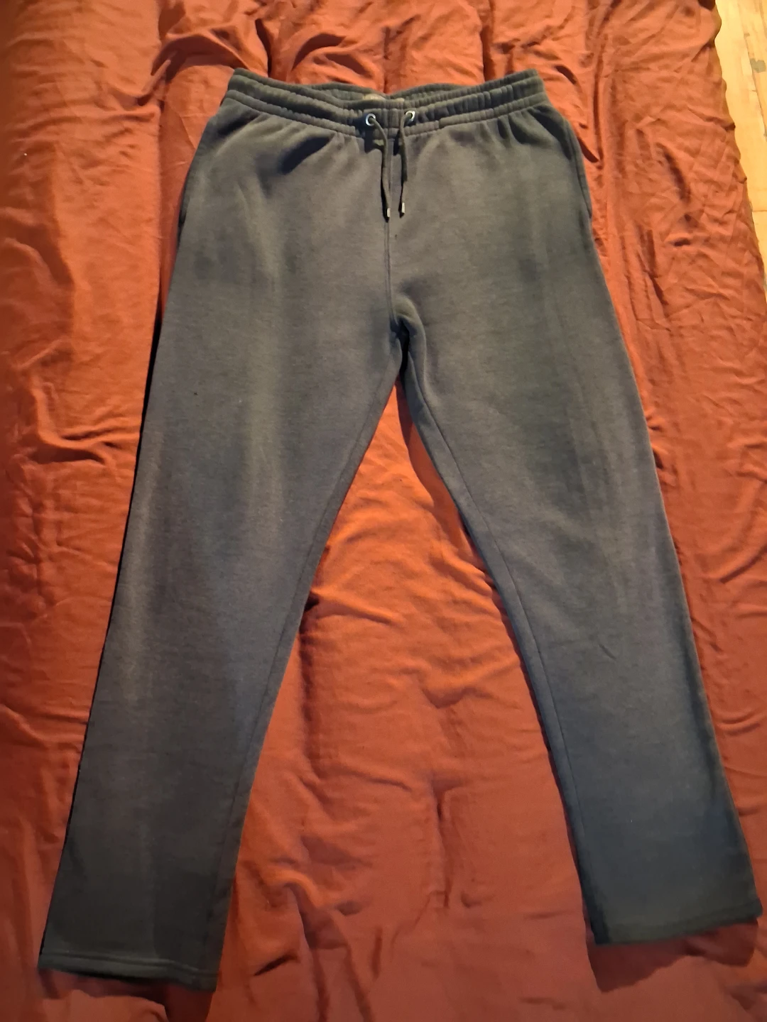 Primark Navy Blue Fleece Joggers