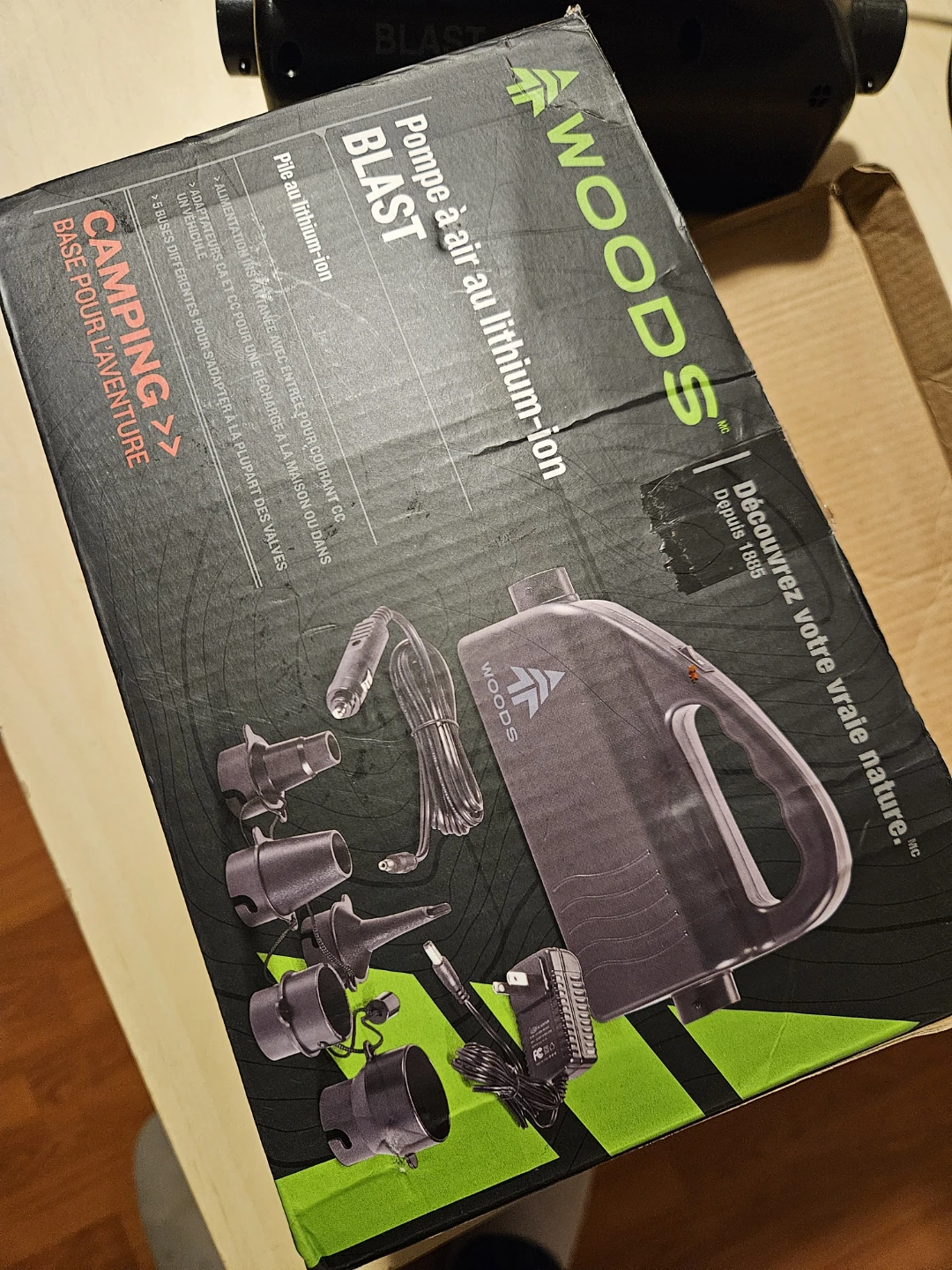 Woods Blast Lithium-Ion Air Pump for Camping - photo 5