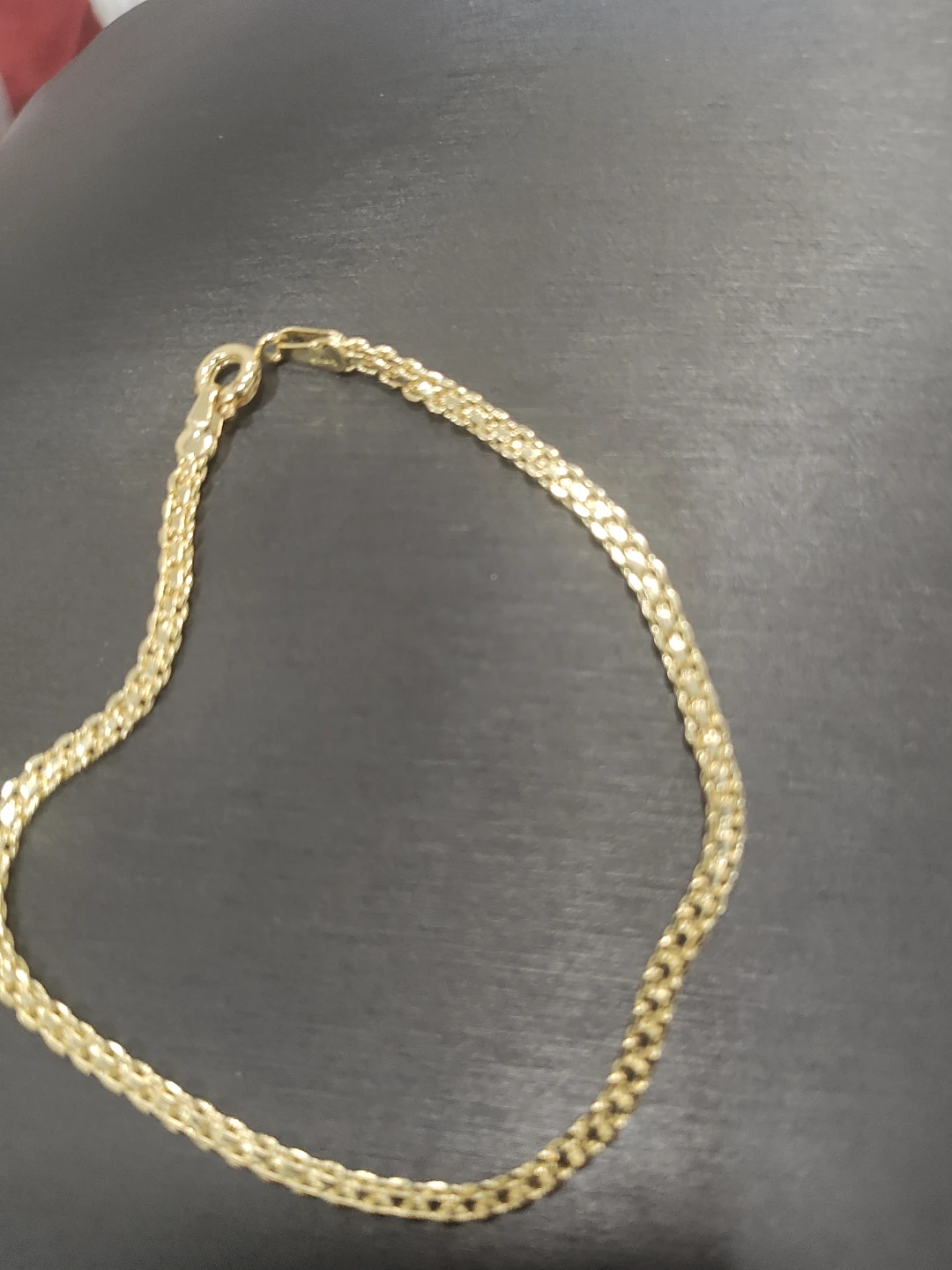 Gold tone chain necklace - photo 4