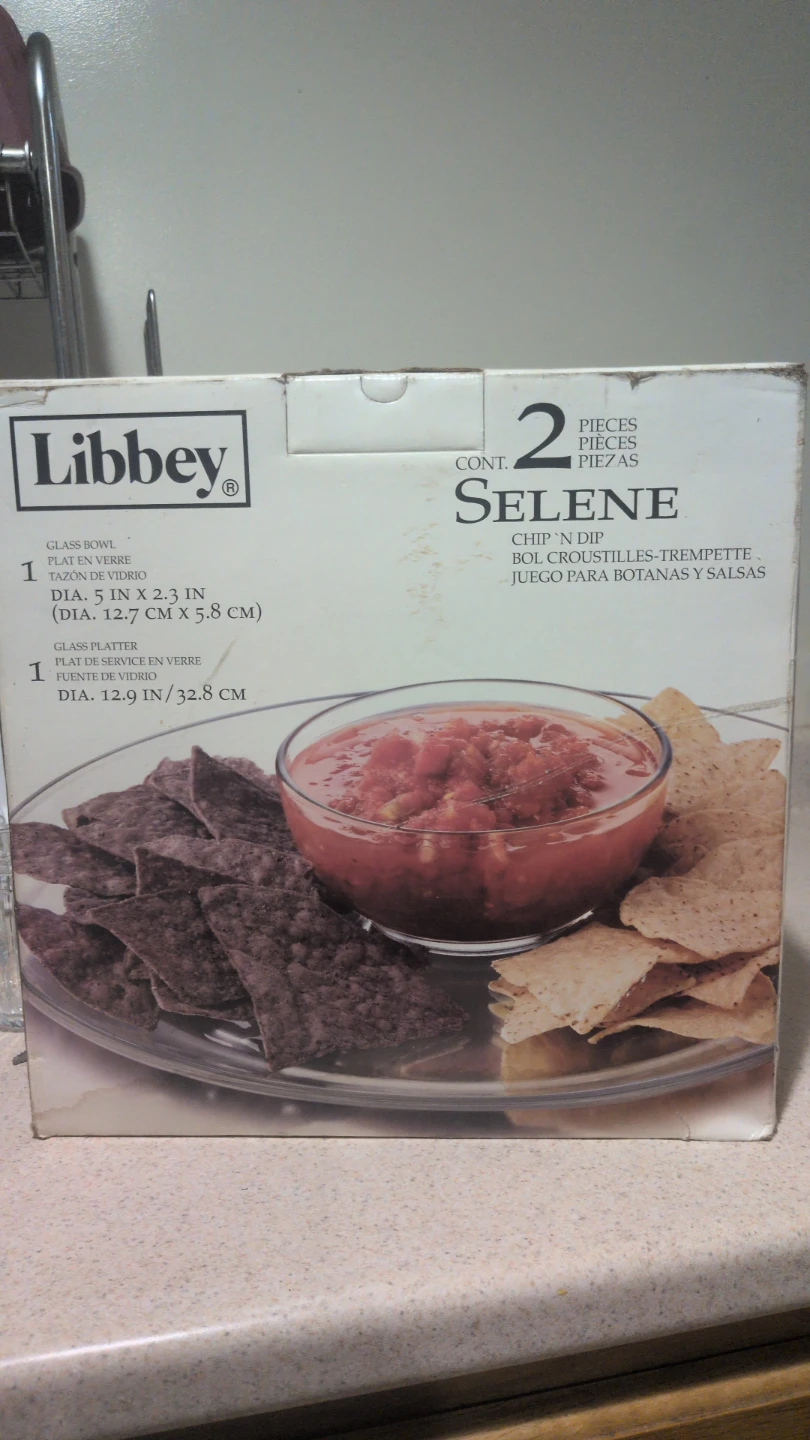 Libbey Selene Chip 'N Dip Set