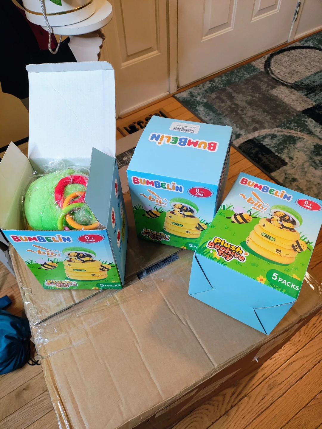 Bumbelin Plush Beehive Baby Toy