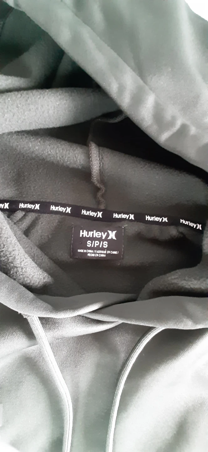 Hurley Olive Green Hoodie - photo 3