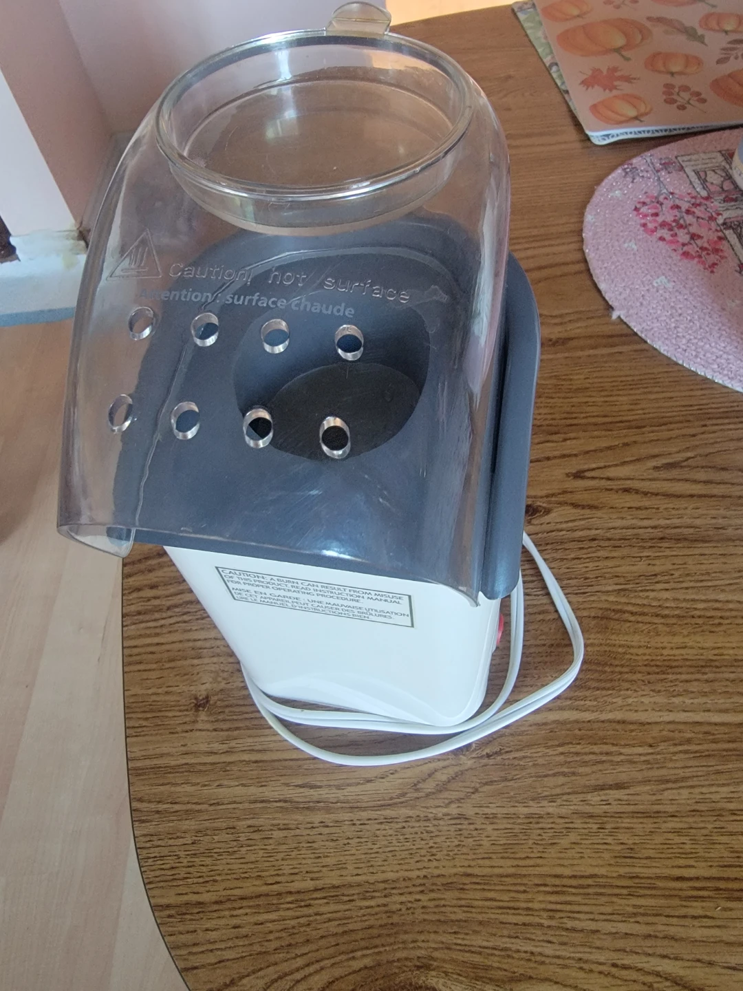 Retro Air Popcorn Popper