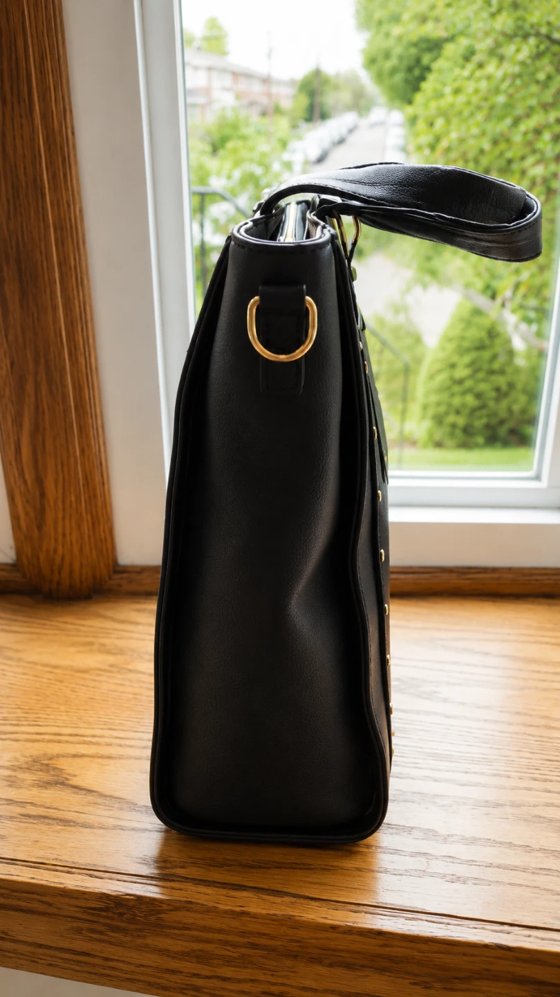 London Fog Black Tote Bag - photo 3
