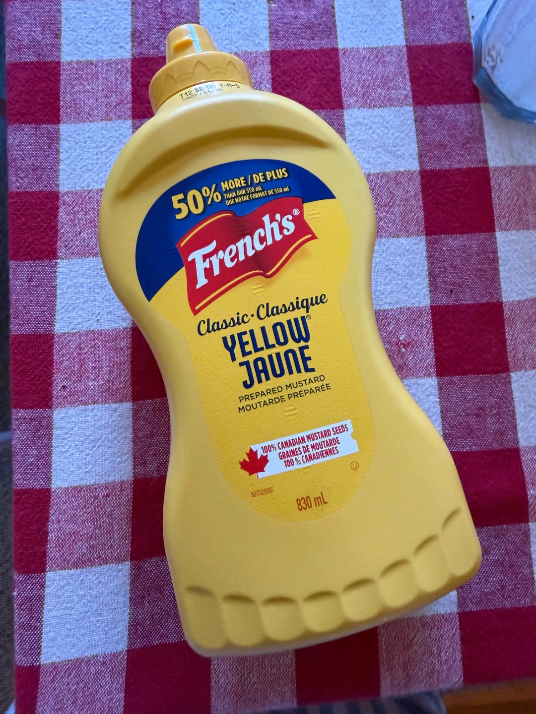 French's Classic Yellow Mustard 830 mL