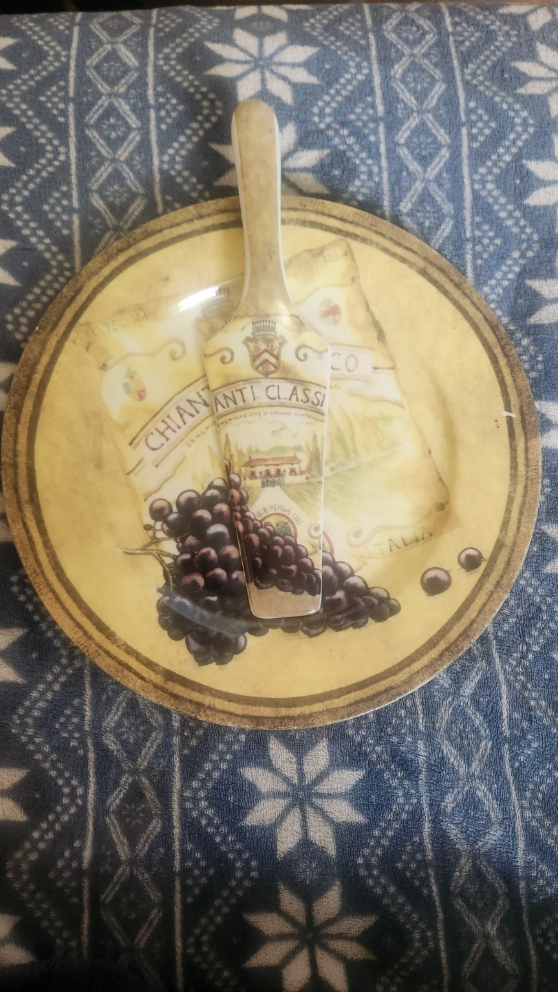 Chianti Classico Serving Plate and Spreader - photo 2