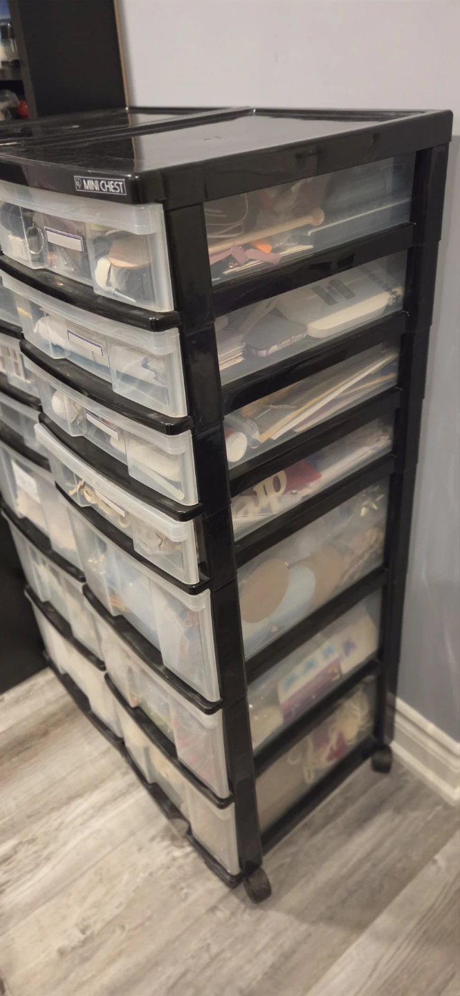 Two Mini Chest Storage Tower Units - photo 2