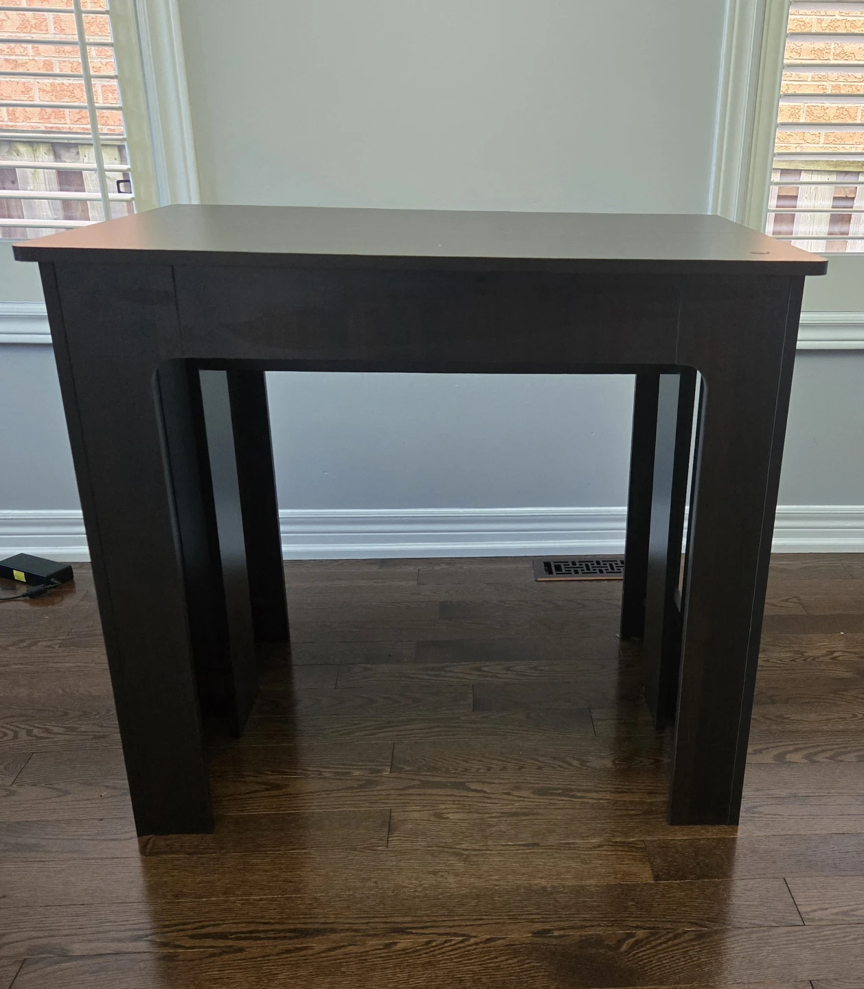 Extendable Dining Table - Dark Brown
