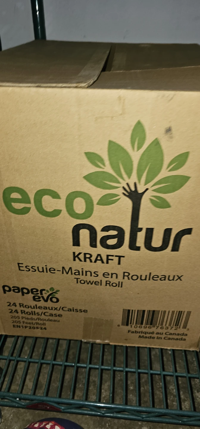 Eco Natur Kraft Paper Towel Roll Case - photo 2