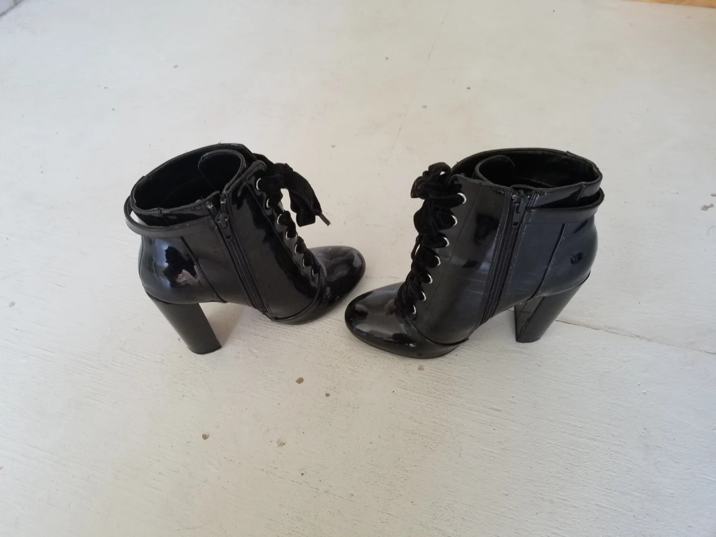 Call It Spring Black Patent Ankle Boots - photo 3