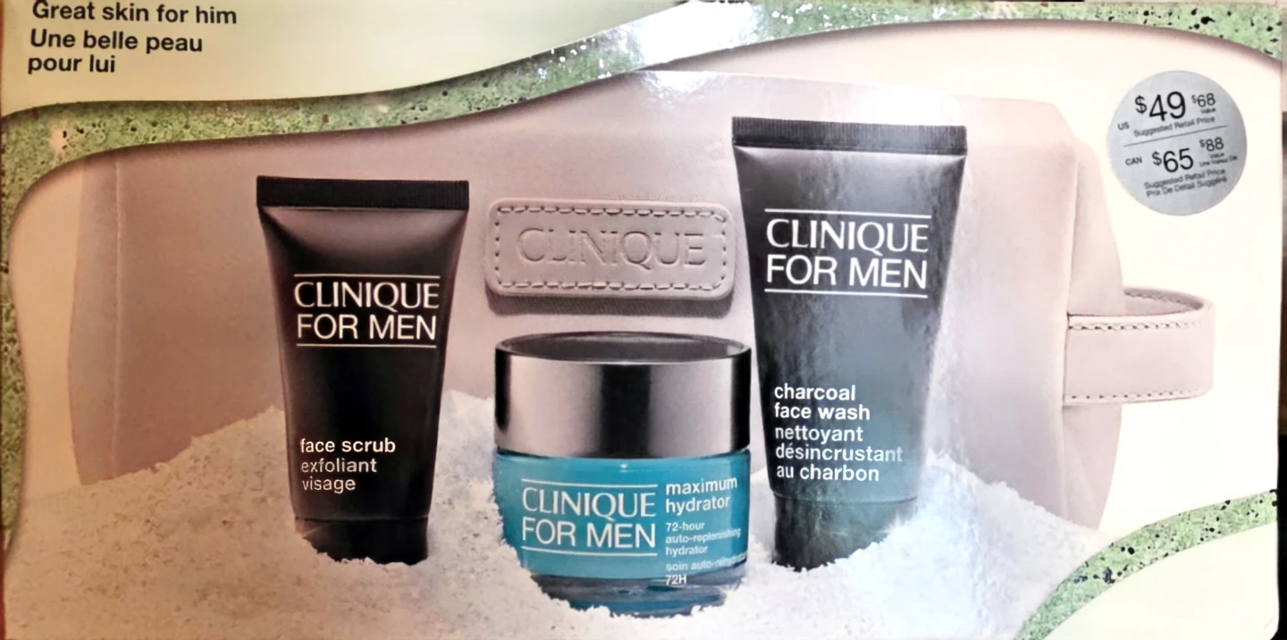 Clinique For Men Skincare Set