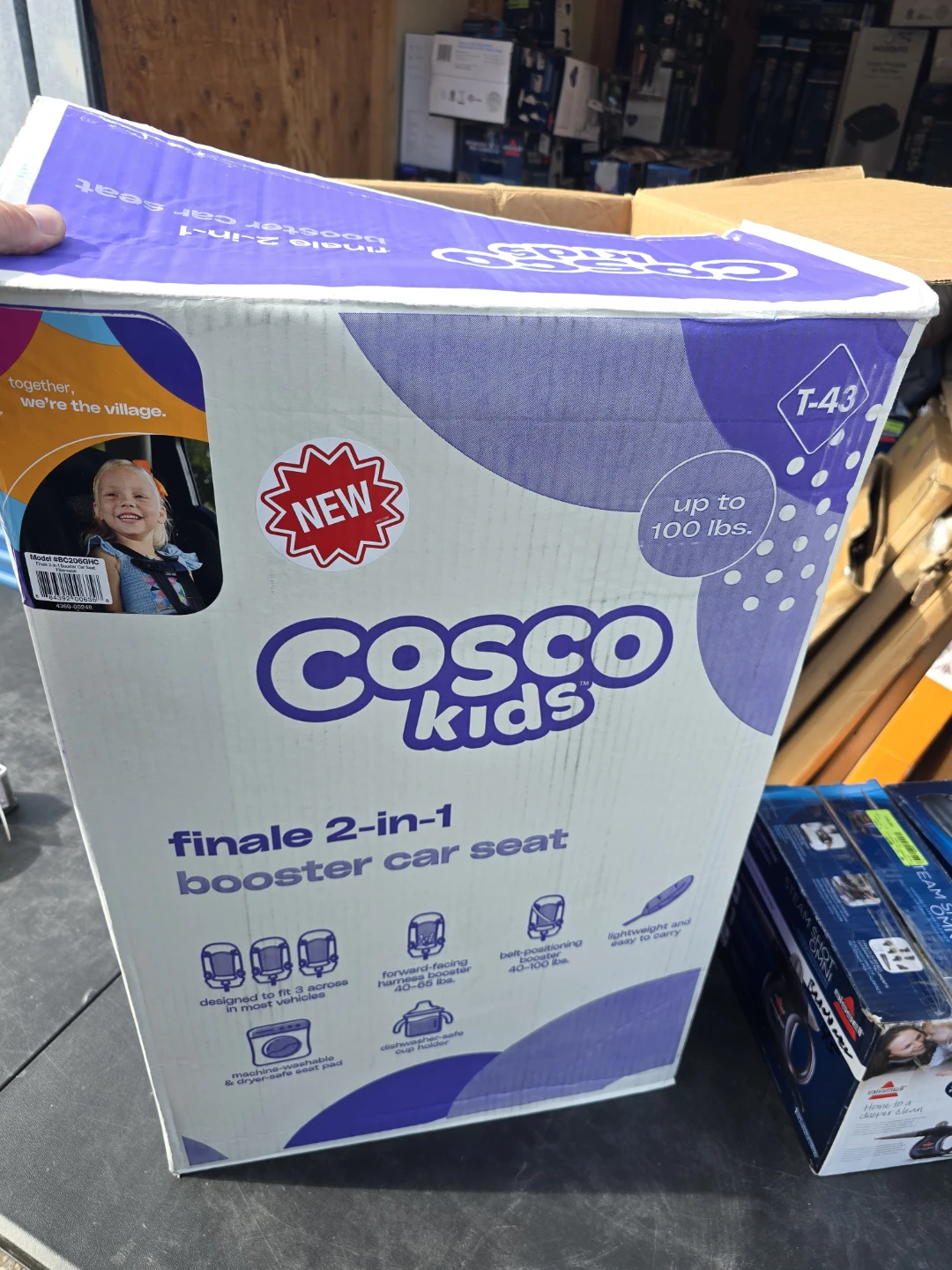 Cosco Kids Finale 2-in-1 Booster Car Seat