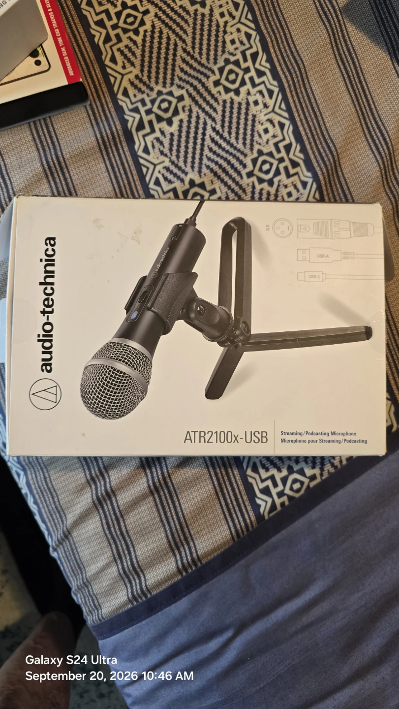 Audio-Technica ATR2100x-USB Streaming Microphone