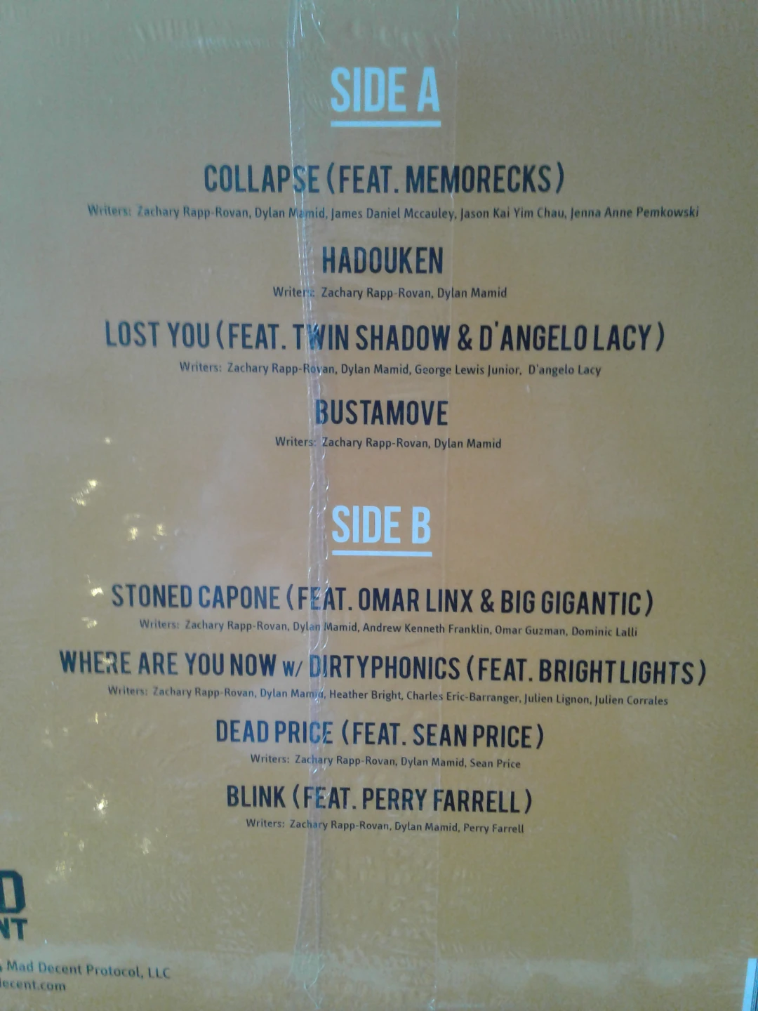 Zeds Dead - Somewhere Else Vinyl Record - photo 3